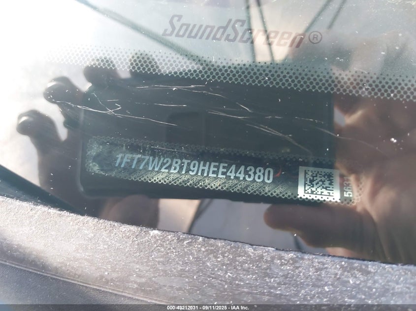 2017 FORD F-250 XLT - 1FT7W2BT9HEE44380