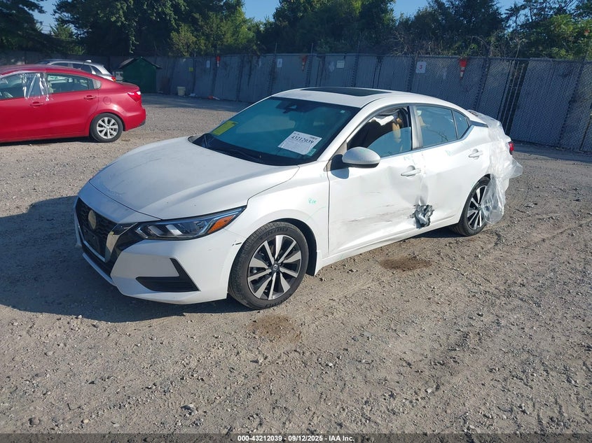 2022 NISSAN SENTRA SV XTRONIC CVT 3N1AB8CV7NY284036
