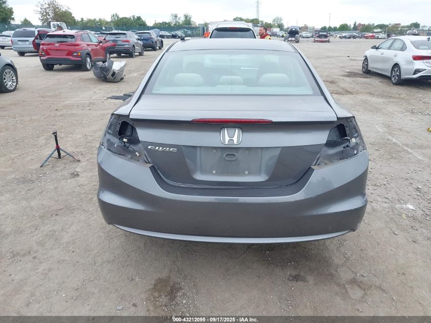2012 Honda Civic Ex VIN: 2HGFG3B81CH523913 Lot: 43212095