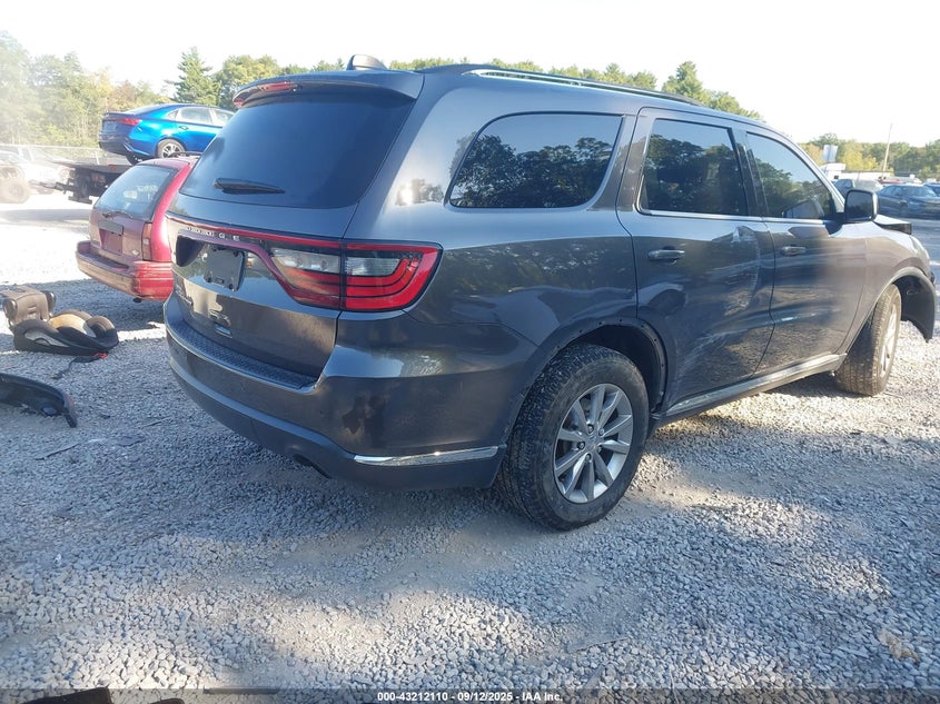 2017 DODGE DURANGO SXT RWD - 1C4RDHAG5HC906211