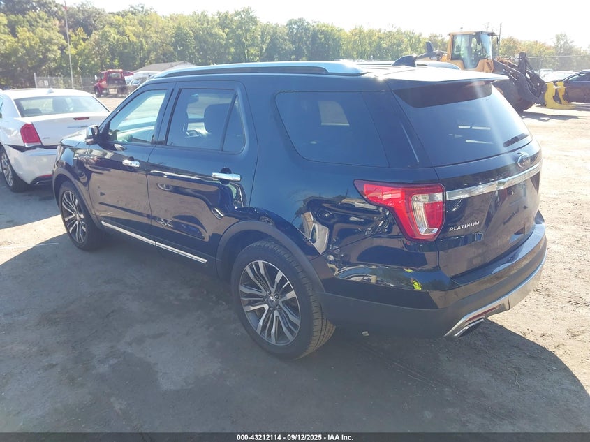 2016 FORD EXPLORER PLATINUM - 1FM5K8HTXGGB31866