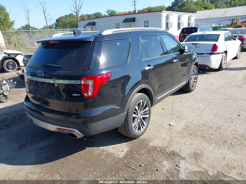 2016 FORD EXPLORER PLATINUM - 1FM5K8HTXGGB31866