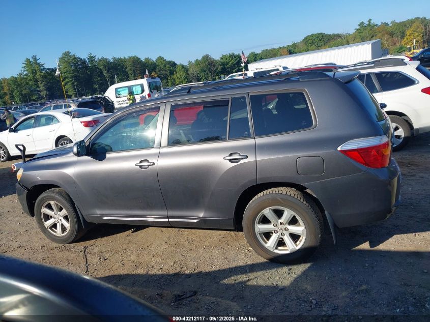 2008 Toyota Highlander VIN: JTEES41A382032130 Lot: 43212117