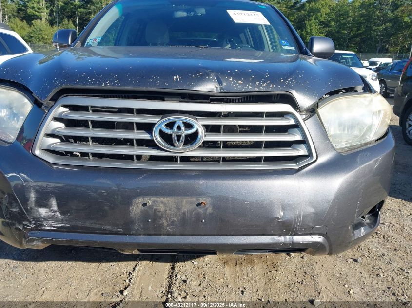 2008 Toyota Highlander VIN: JTEES41A382032130 Lot: 43212117