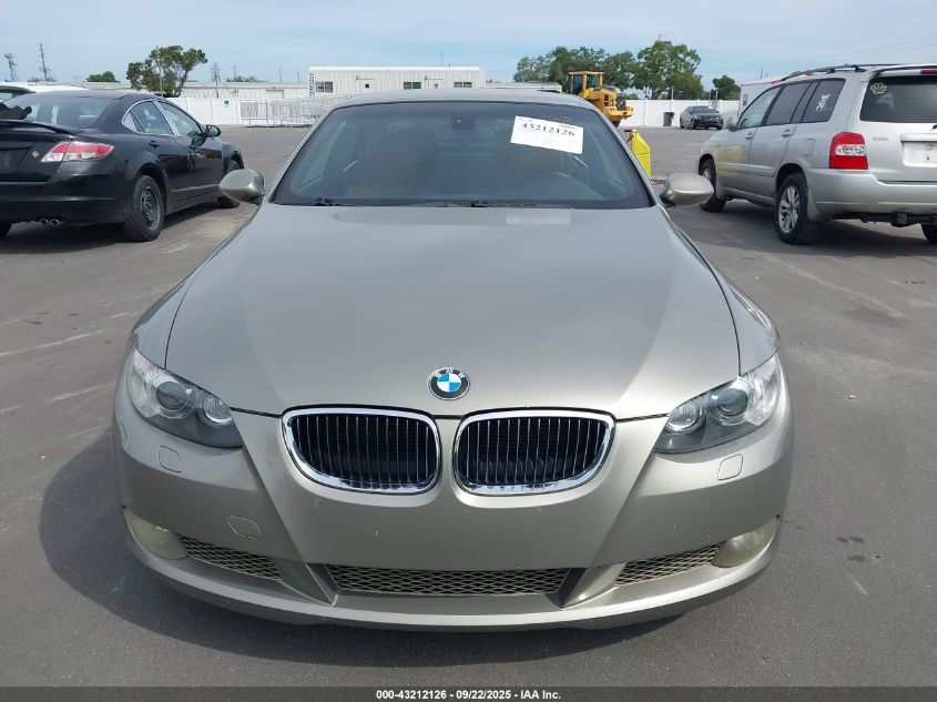 2008 BMW 335I VIN: WBAWL73598PX56217 Lot: 43212126