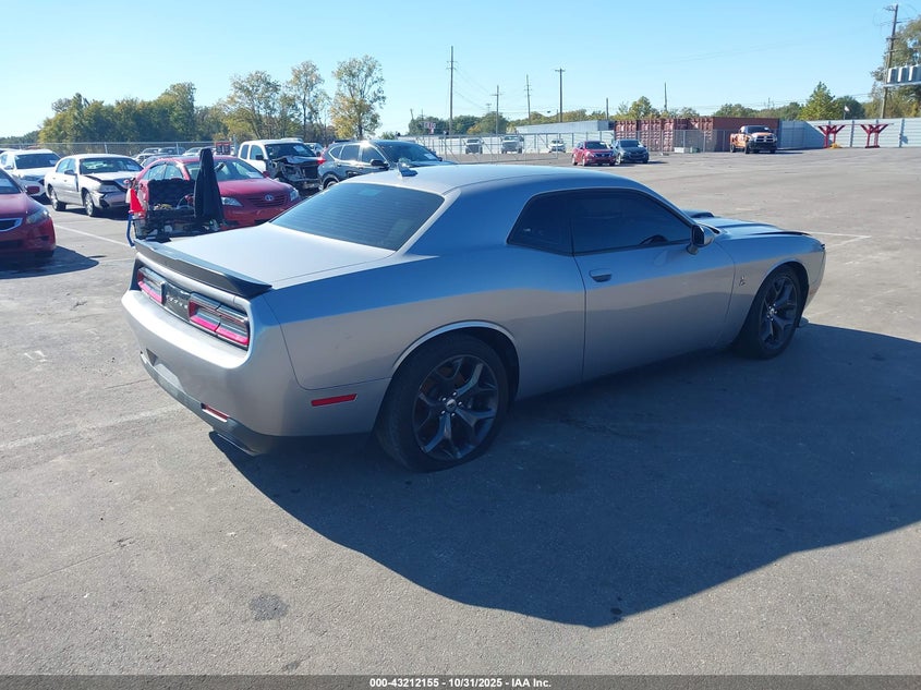 Vin: 2c3cdzfj9fh873292, lot: 43706648, dodge challenger r/t scat pack shaker 20154