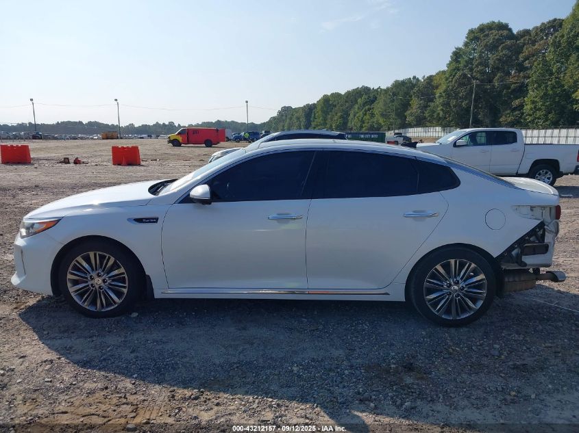 2018 Kia Optima Sx Turbo VIN: 5XXGV4L22JG205176 Lot: 43212157