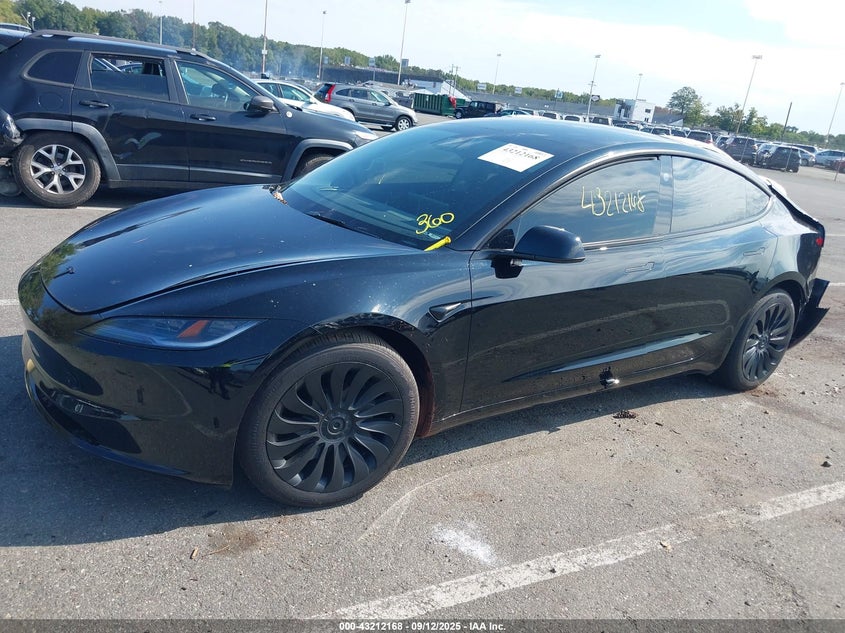 5YJ3E1EB5SF926431 2025 TESLA MODEL 3 photo no. 2