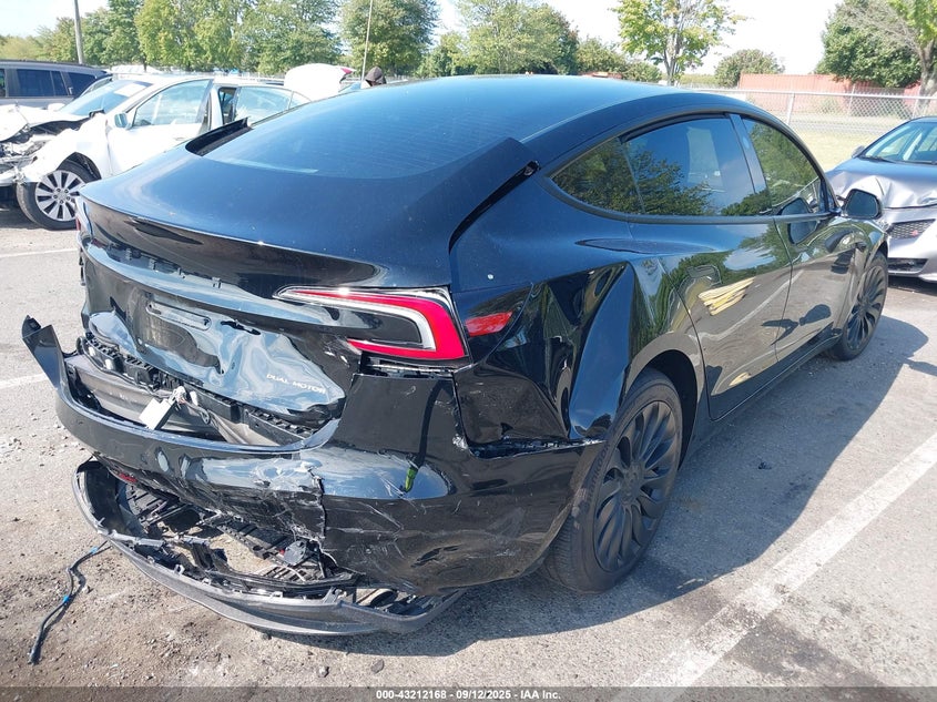 5YJ3E1EB5SF926431 2025 TESLA MODEL 3 photo no. 4
