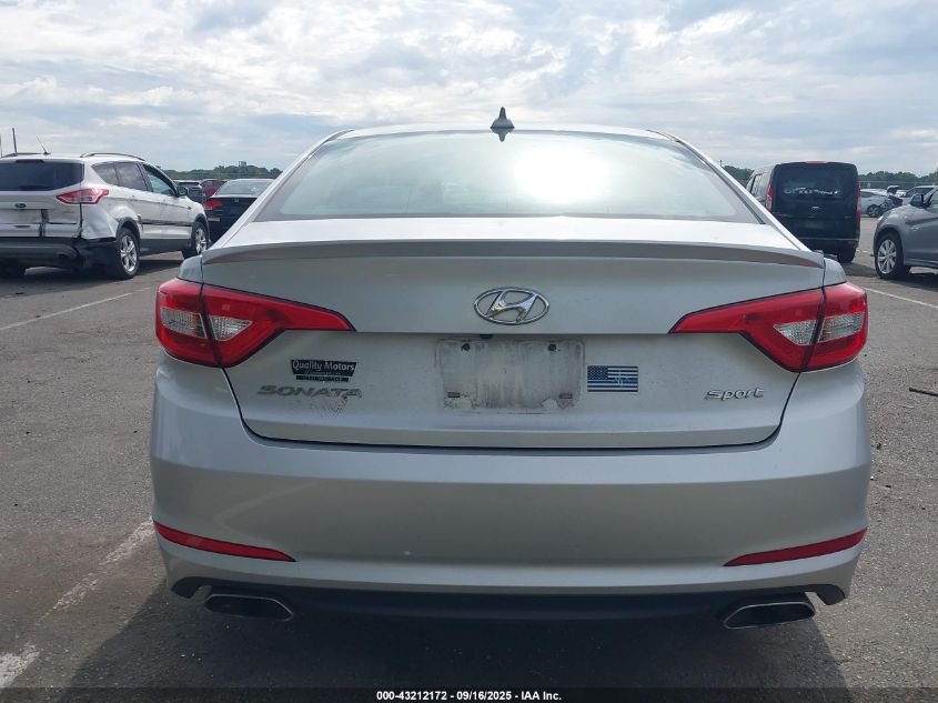 2017 Hyundai Sonata Sport VIN: 5NPE34AFXHH457825 Lot: 43212172