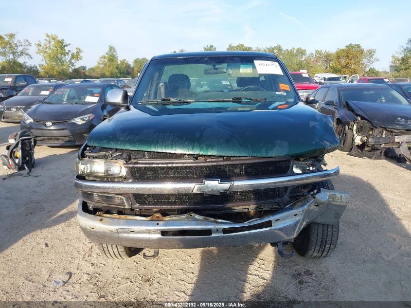2002 Chevrolet Silverado 1500 Ls VIN: 1GCEK14T12Z322400 Lot: 43212192