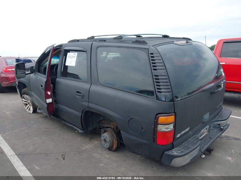 2004 Chevrolet Tahoe Ls VIN: 1GNEC13VX4J140803 Lot: 43212193