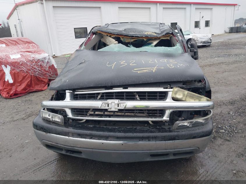 2004 Chevrolet Tahoe Ls VIN: 1GNEC13VX4J140803 Lot: 43212193