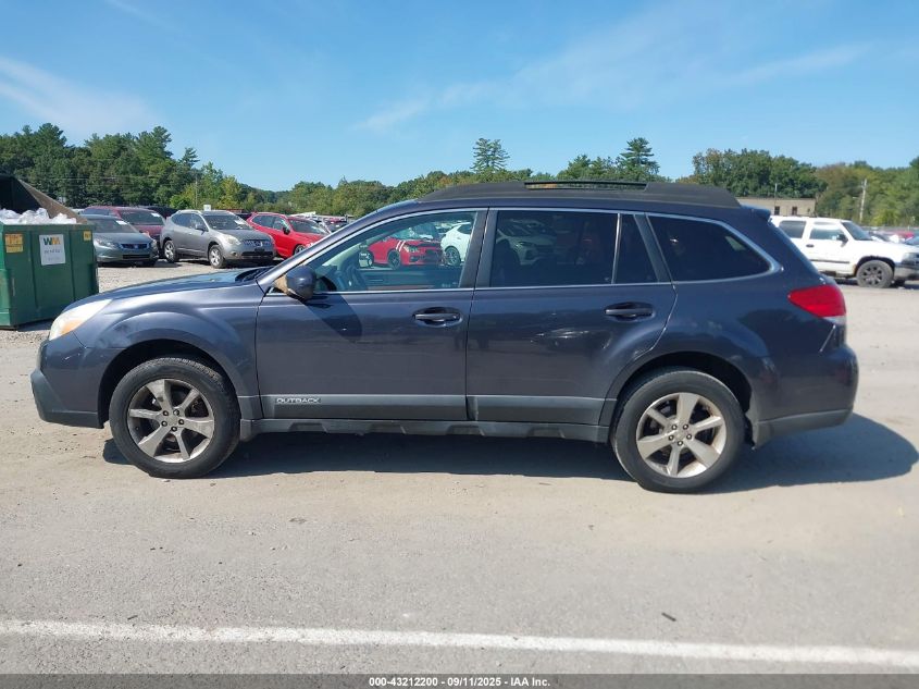 2013 Subaru Outback 2.5I Limited VIN: 4S4BRBLC9D3300927 Lot: 43212200