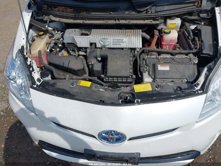 2013 Toyota Prius Three Se VIN: JTDKN3DU2D5607762 Lot: 43212202