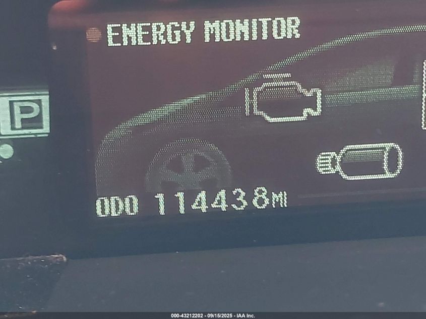 2013 Toyota Prius Three Se VIN: JTDKN3DU2D5607762 Lot: 43212202