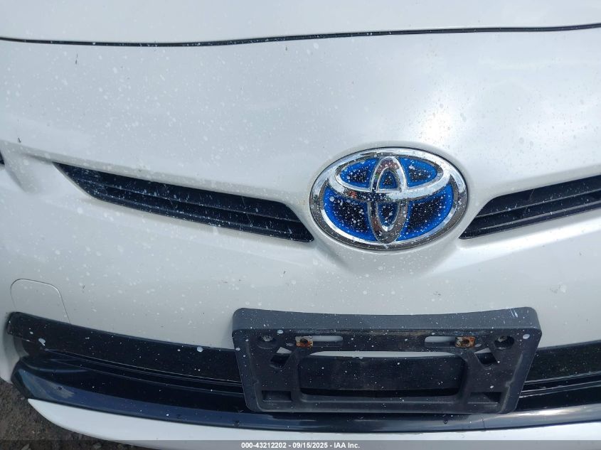 2013 Toyota Prius Three Se VIN: JTDKN3DU2D5607762 Lot: 43212202