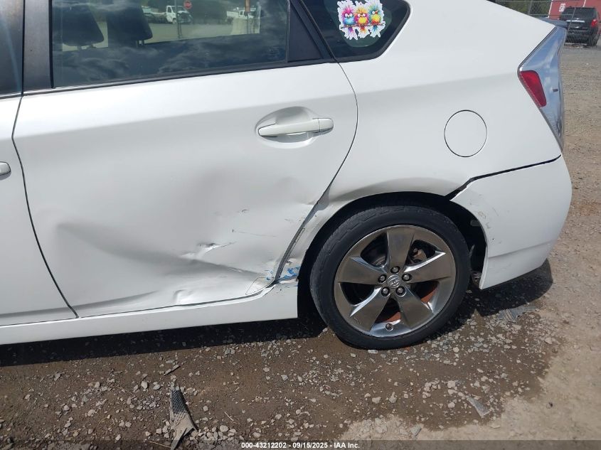 2013 Toyota Prius Three Se VIN: JTDKN3DU2D5607762 Lot: 43212202