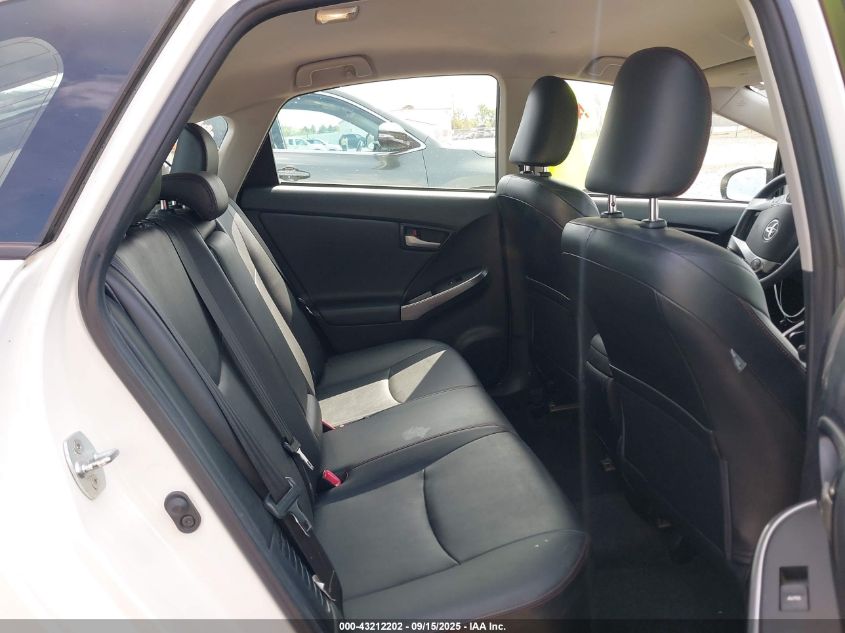 2013 Toyota Prius Three Se VIN: JTDKN3DU2D5607762 Lot: 43212202