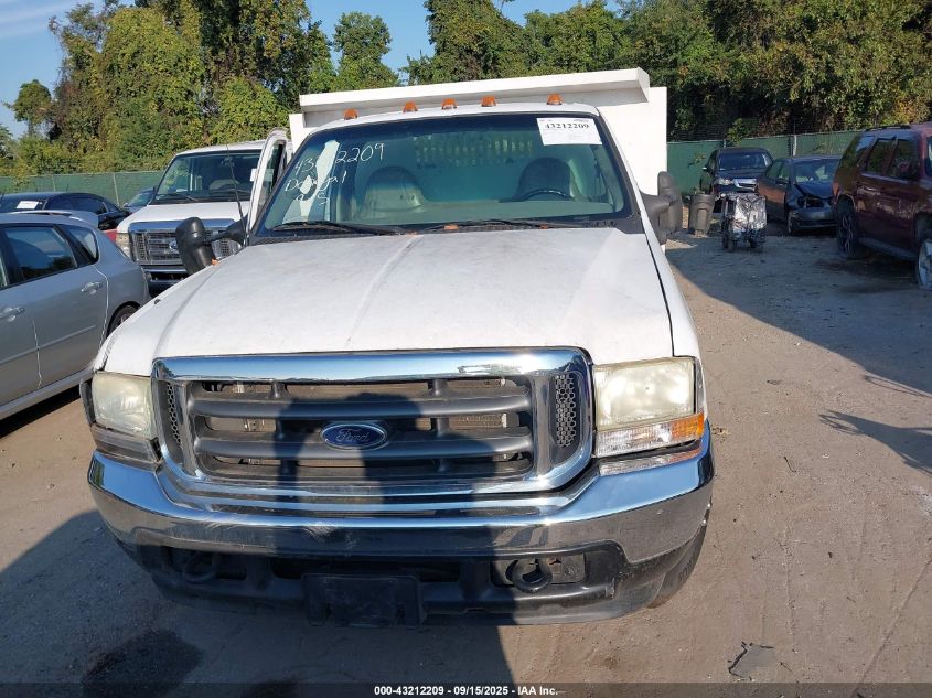 2002 Ford F-350 Xl/Xlt VIN: 1FDWF36L52EC82181 Lot: 43212209