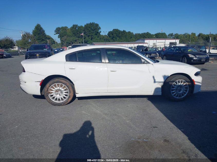 2022 Dodge Charger Police Awd VIN: 2C3CDXKG4NH190493 Lot: 43212234