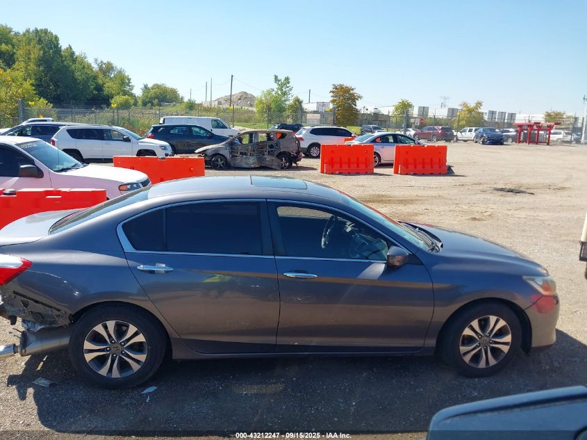 2015 Honda Accord Lx VIN: 1HGCR2F3XFA134387 Lot: 43212247