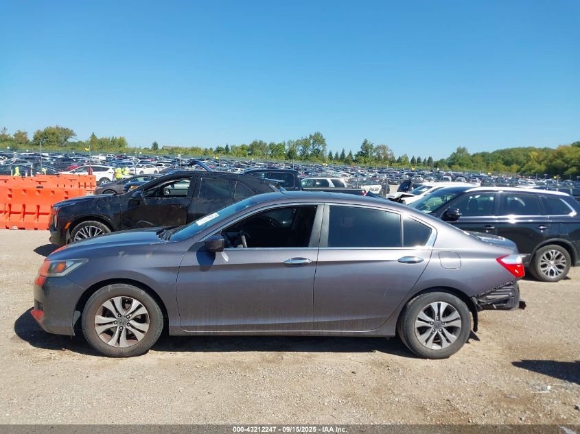 2015 Honda Accord Lx VIN: 1HGCR2F3XFA134387 Lot: 43212247