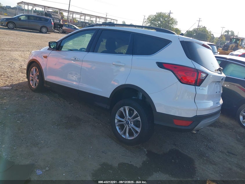 2019 Ford Escape Sel white other gasoline 1FMCU9HD7KUA98500 photo #4