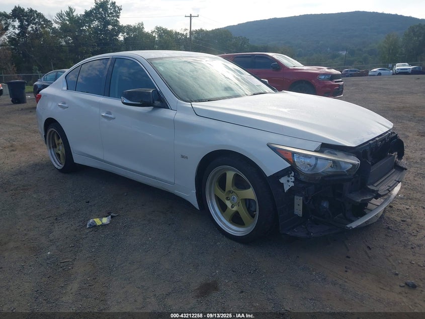 2016 INFINITI Q50 3.0T PREMIUM - JN1EV7AR4GM341940
