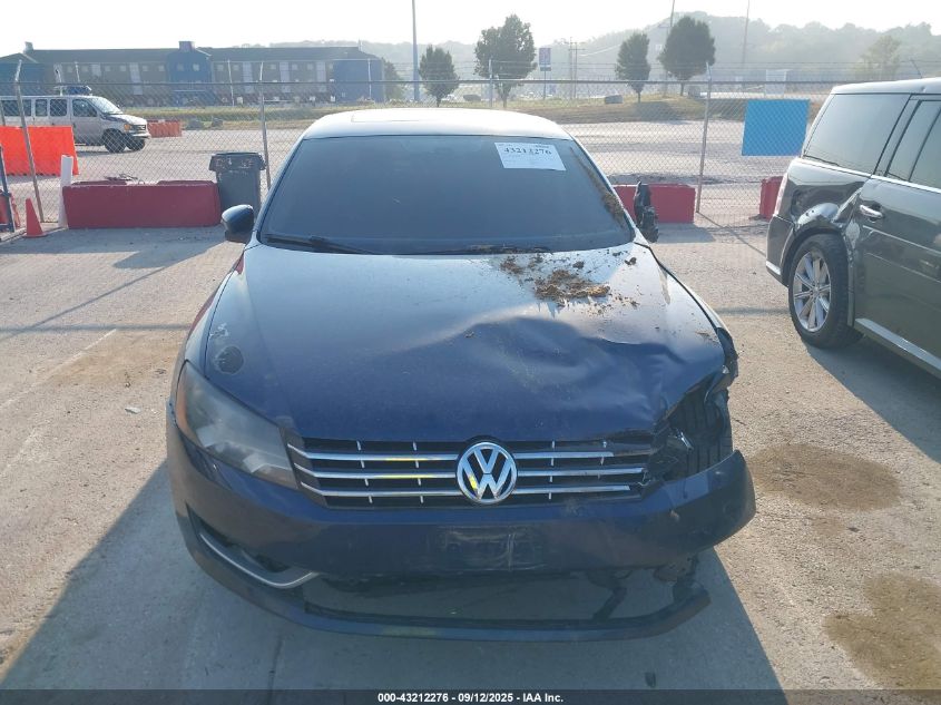 2012 Volkswagen Passat 2.0L Tdi Sel Premium VIN: 1VWCN7A31CC016661 Lot: 43212276