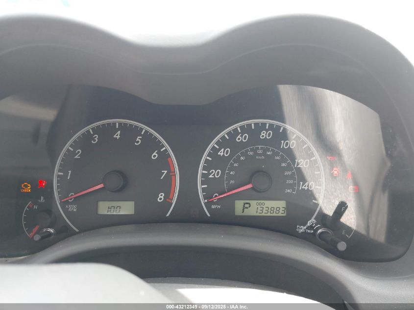 2009 Toyota Corolla VIN: 2T1BU40E39C13054 Lot: 43212349