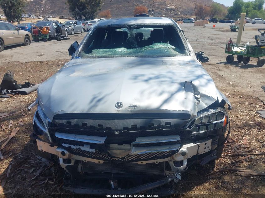 2020 Mercedes-Benz C 300 VIN: W1KWF8DB6LR576894 Lot: 43212366