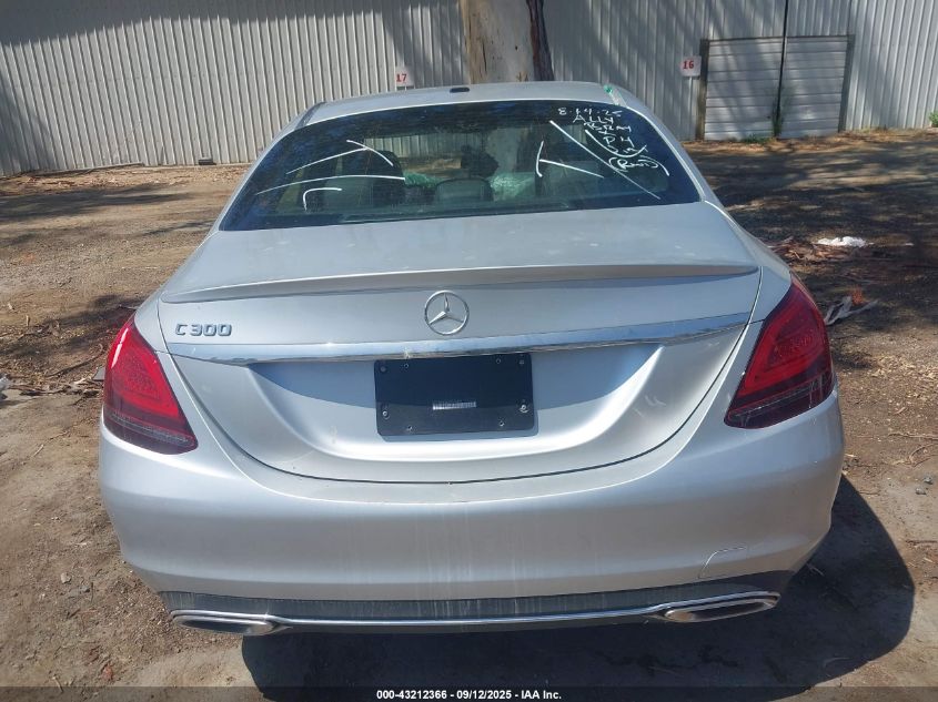 2020 Mercedes-Benz C 300 VIN: W1KWF8DB6LR576894 Lot: 43212366