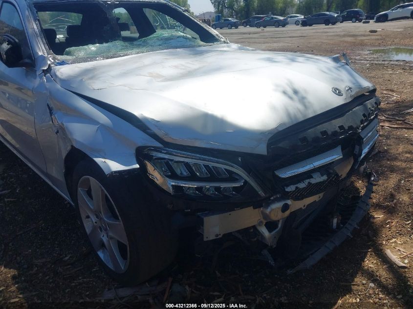 2020 Mercedes-Benz C 300 VIN: W1KWF8DB6LR576894 Lot: 43212366