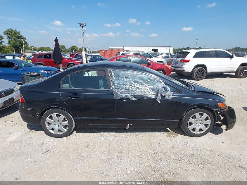 2008 Honda Civic Lx VIN: 1HGFA16558L098793 Lot: 43212367