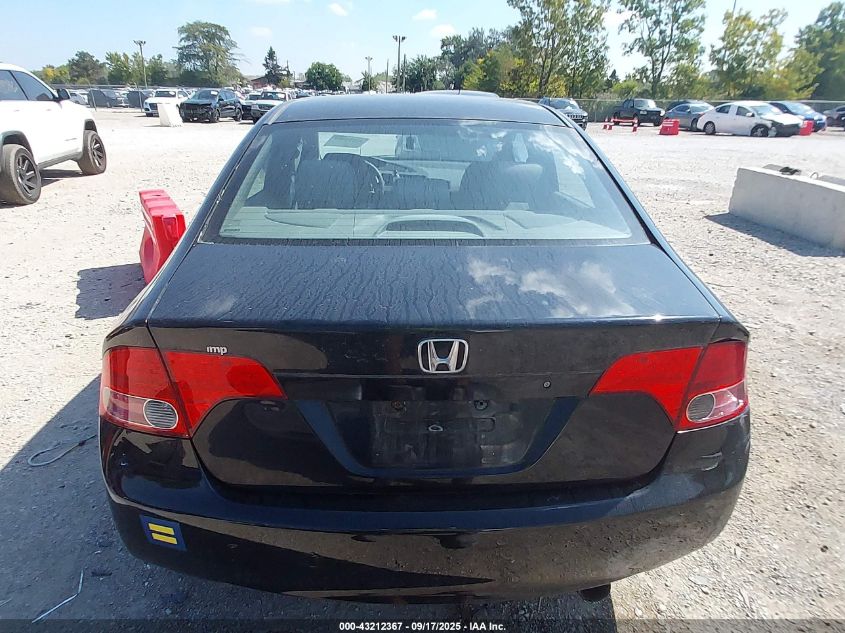 2008 Honda Civic Lx VIN: 1HGFA16558L098793 Lot: 43212367