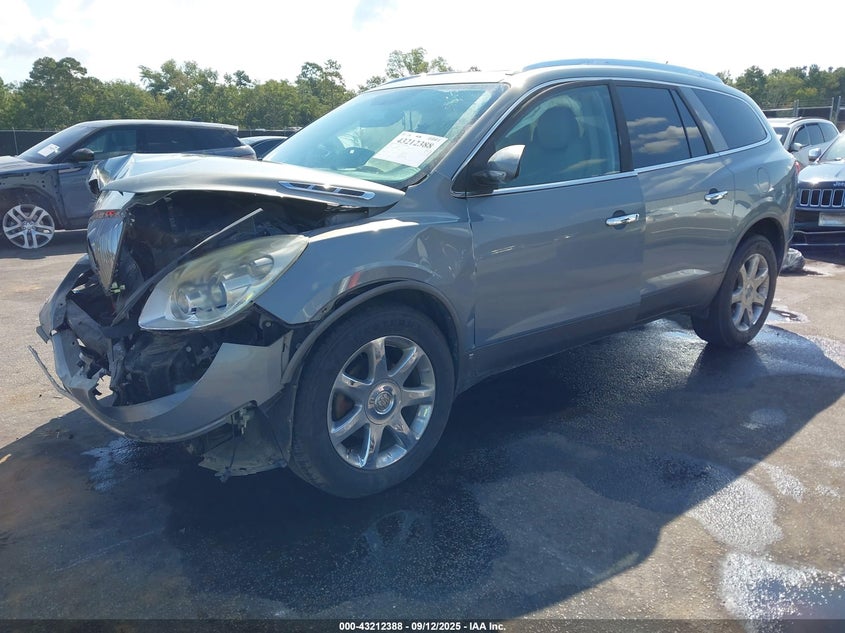 2008 Buick Enclave Cxl blue other gasoline 5GAEV23788J166723 photo #3