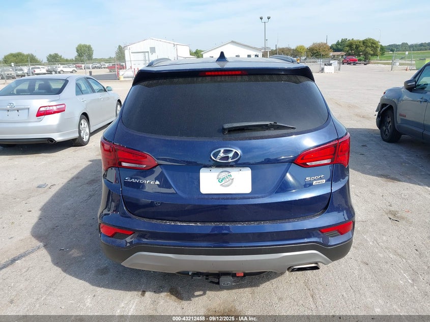2018 HYUNDAI SANTA FE SPORT 2.4L 5XYZUDLB9JG511170