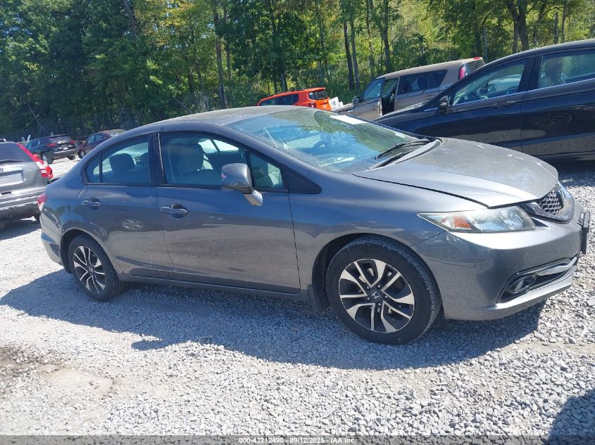 2013 Honda Civic Ex-L VIN: 19XFB2F91DE052014 Lot: 43212490