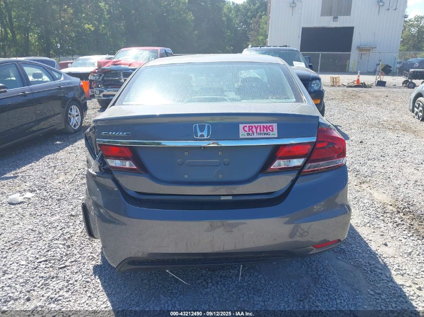 2013 Honda Civic Ex-L VIN: 19XFB2F91DE052014 Lot: 43212490