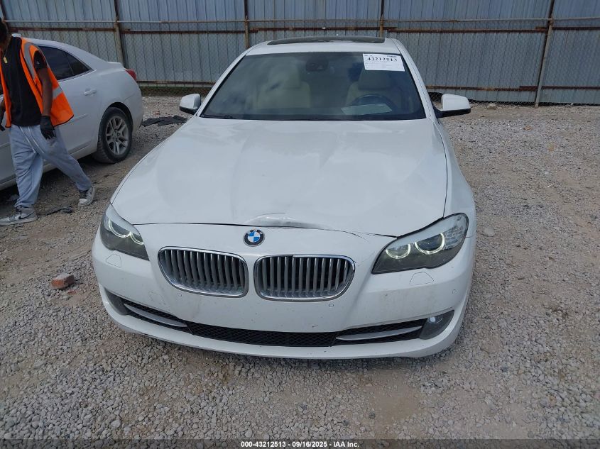 2012 BMW 550I VIN: WBAFR9C53CDV58320 Lot: 43212513