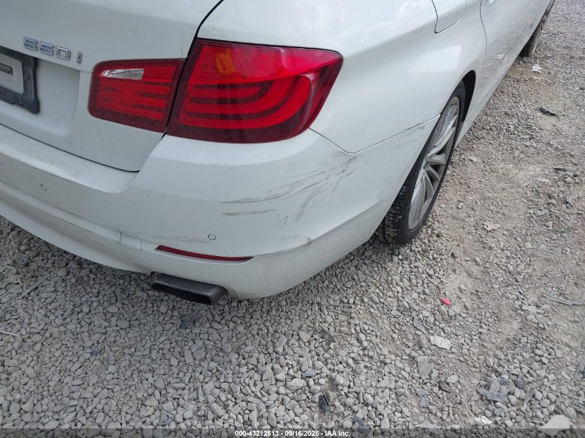 2012 BMW 550I VIN: WBAFR9C53CDV58320 Lot: 43212513