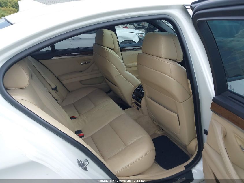 2012 BMW 550I VIN: WBAFR9C53CDV58320 Lot: 43212513