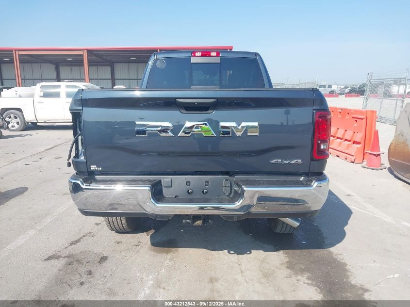 2025 Ram 2500 Tradesman 4X4 6'4 Box VIN: 3C6UR5CJ0SG568957 Lot: 43212543
