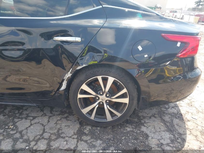 2016 Nissan Maxima 3.5 Platinum VIN: 1N4AA6AP3GC409642 Lot: 43212561