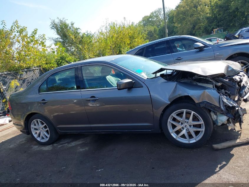 2012 Ford Fusion Sel VIN: 3FAHP0JA7CR430124 Lot: 43212566