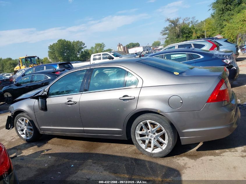 2012 Ford Fusion Sel VIN: 3FAHP0JA7CR430124 Lot: 43212566