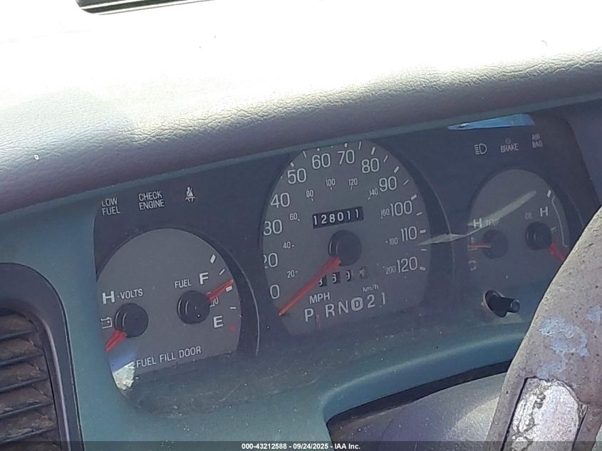 1999 Mercury Grand Marquis Gs VIN: 2MEFM74W7XX734151 Lot: 43212588