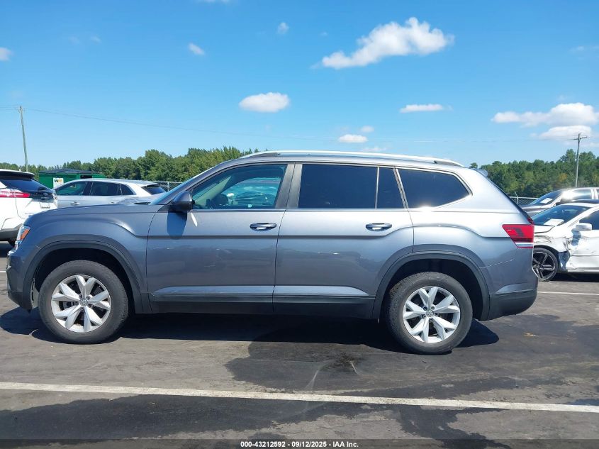 2019 Volkswagen Atlas 3.6L V6 Se VIN: 1V2DR2CA2KC584571 Lot: 43212592