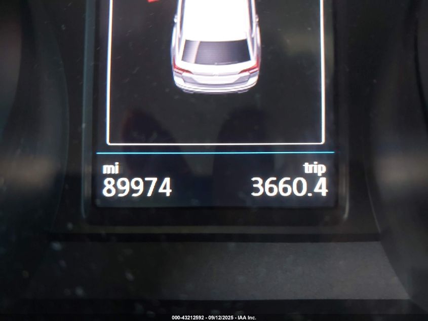 2019 Volkswagen Atlas 3.6L V6 Se VIN: 1V2DR2CA2KC584571 Lot: 43212592